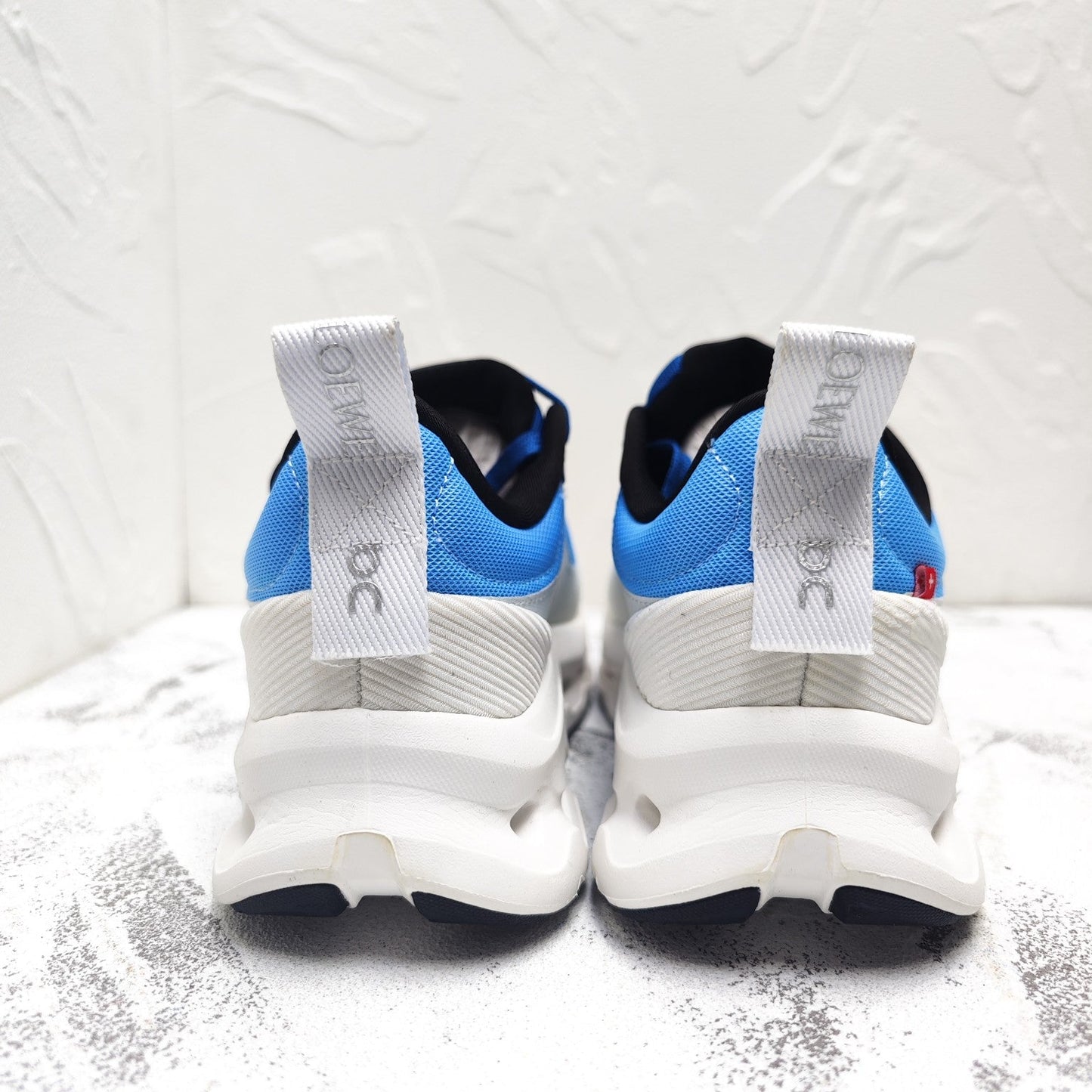 CLOUDTILT 2.0 SNEAKER COBALT BLUE MIX PALE GRAY CALFSKIN AND BREATHABLE MESH - 35