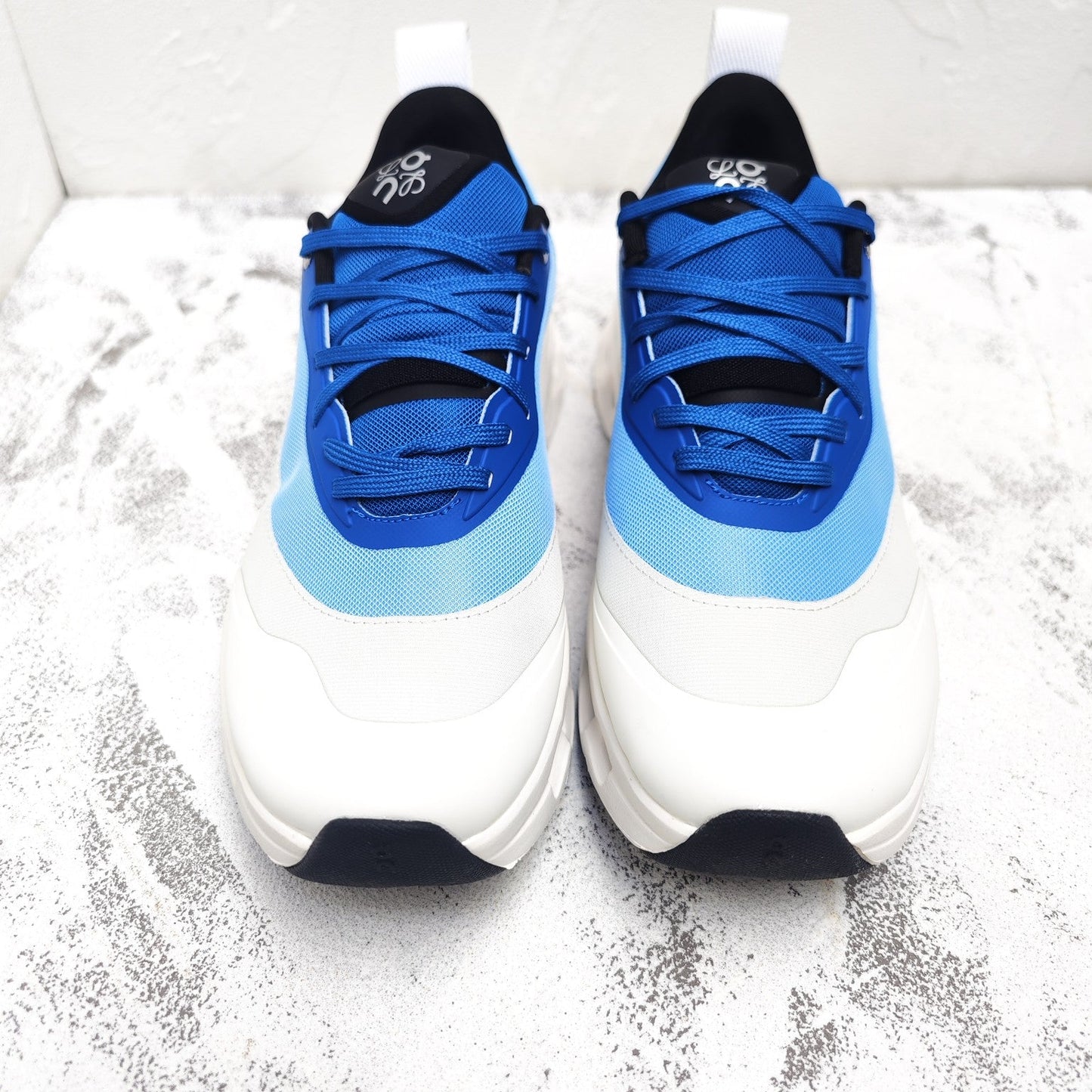 CLOUDTILT 2.0 SNEAKER COBALT BLUE MIX PALE GRAY CALFSKIN AND BREATHABLE MESH - 35