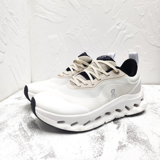 CLOUDTILT 2.0 SNEAKER PALE GRAY CALFSKIN AND BREATHABLE MESH - 35