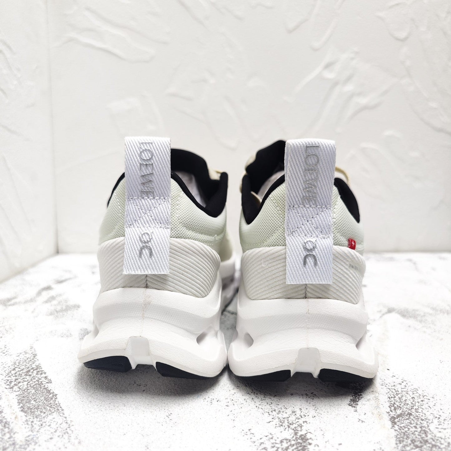 CLOUDTILT 2.0 SNEAKER PALE GRAY CALFSKIN AND BREATHABLE MESH - 35
