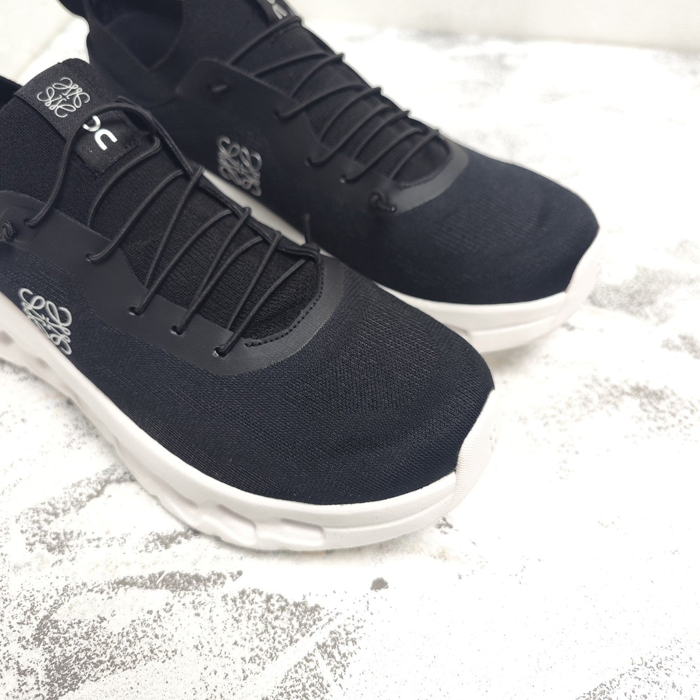 CLOUDTILT SNEAKER 2.0 IN BLACK RECYCLED POLYESTER - 35