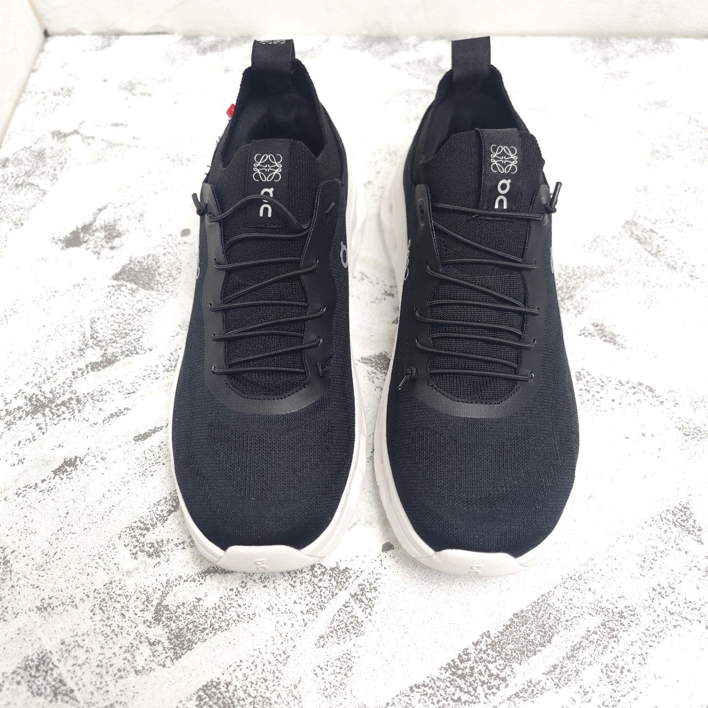 CLOUDTILT SNEAKER 2.0 IN BLACK RECYCLED POLYESTER - 35