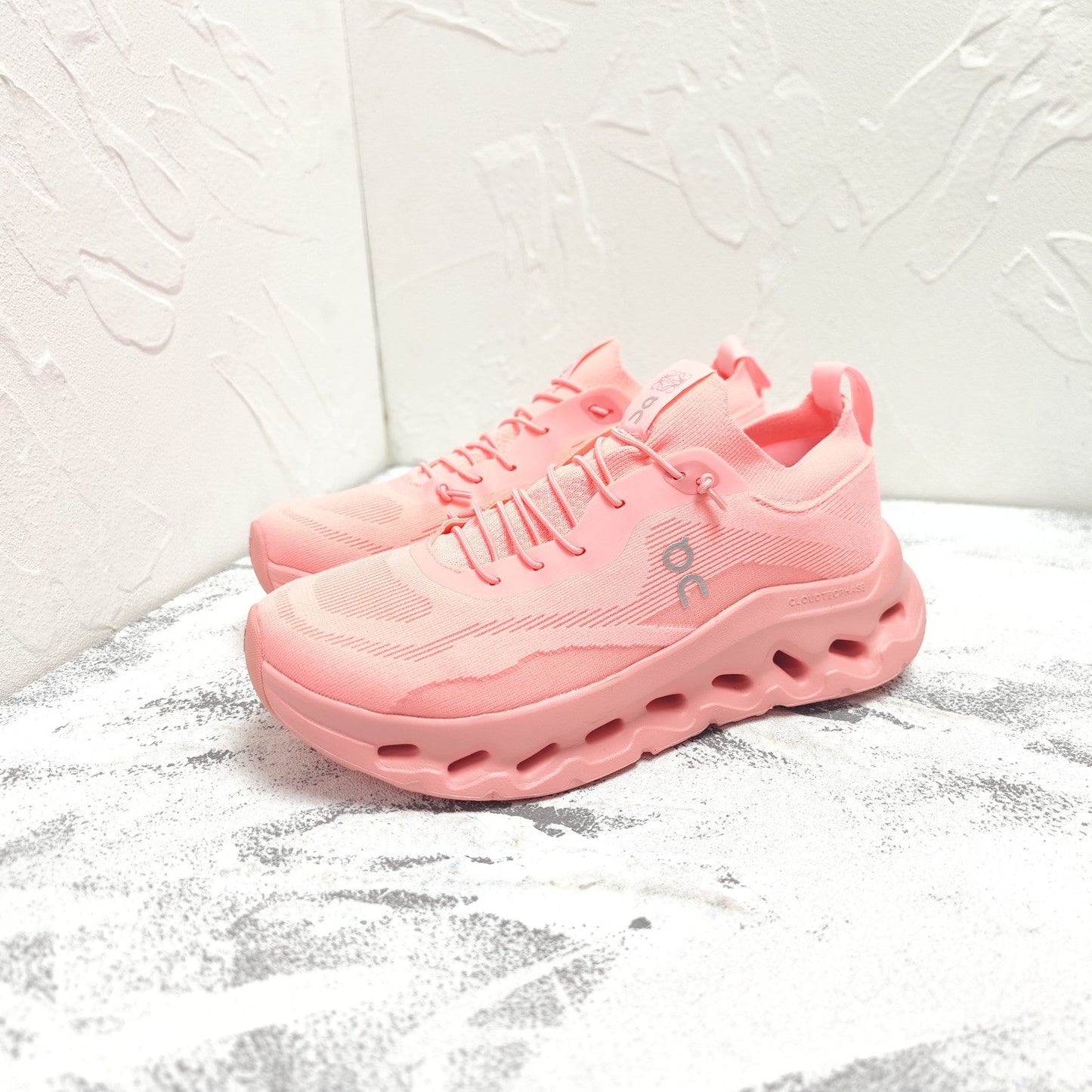 CLOUDTILT SNEAKER IN BLUSH PINK RECYCLED POLYESTER - 35