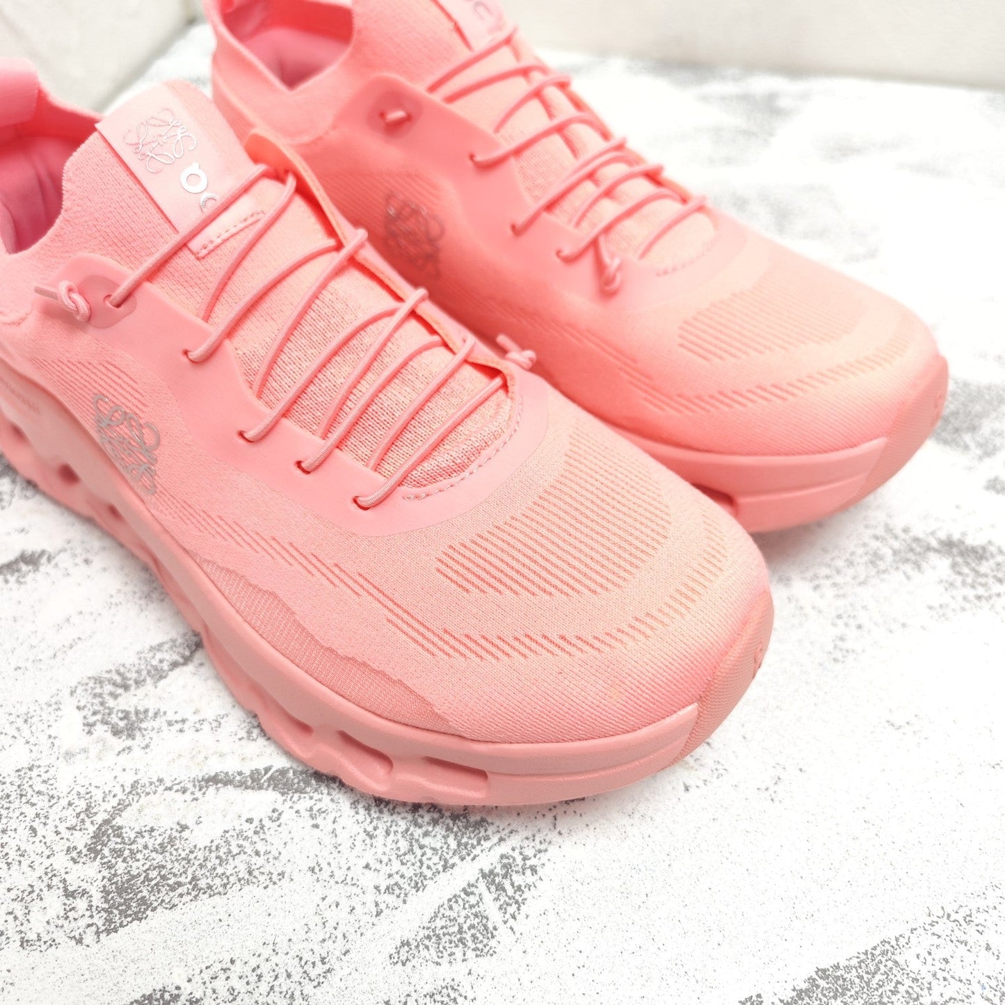 CLOUDTILT SNEAKER IN BLUSH PINK RECYCLED POLYESTER - 35