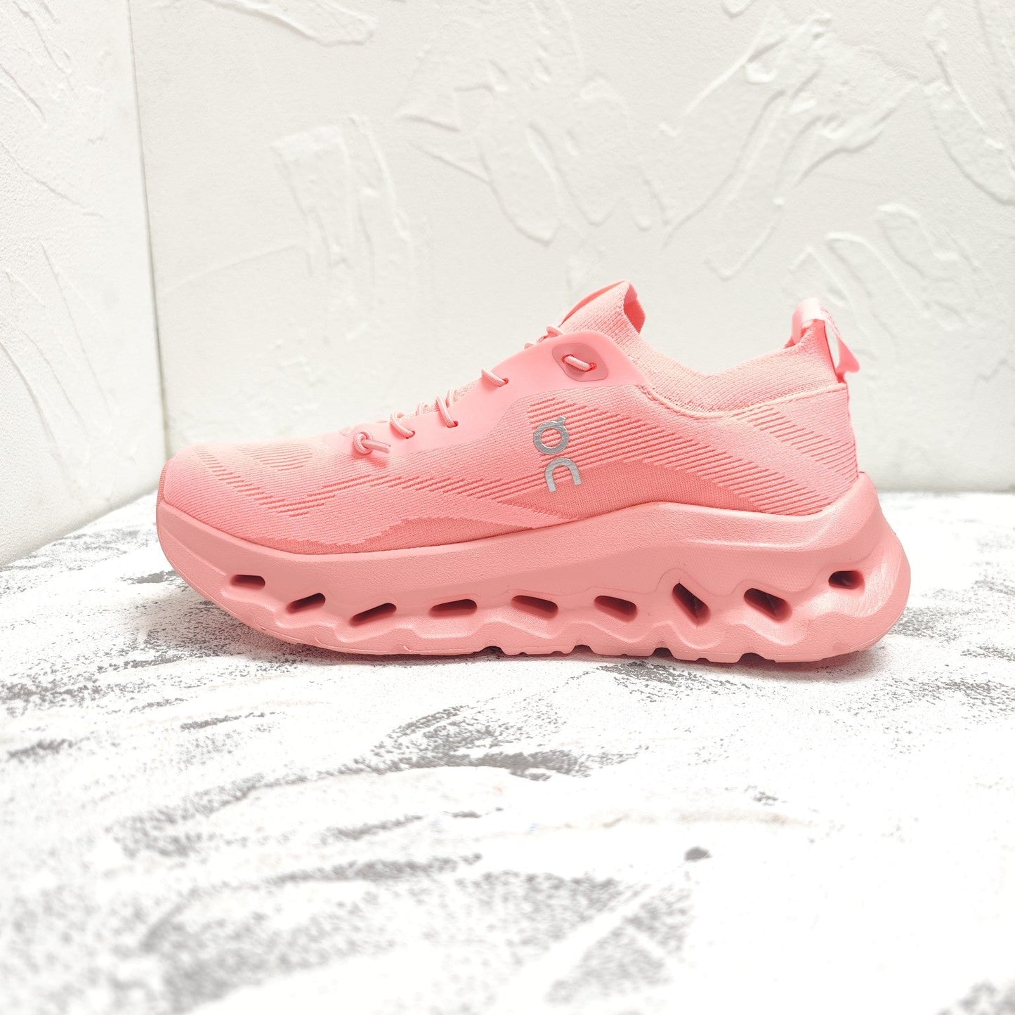CLOUDTILT SNEAKER IN BLUSH PINK RECYCLED POLYESTER - 35