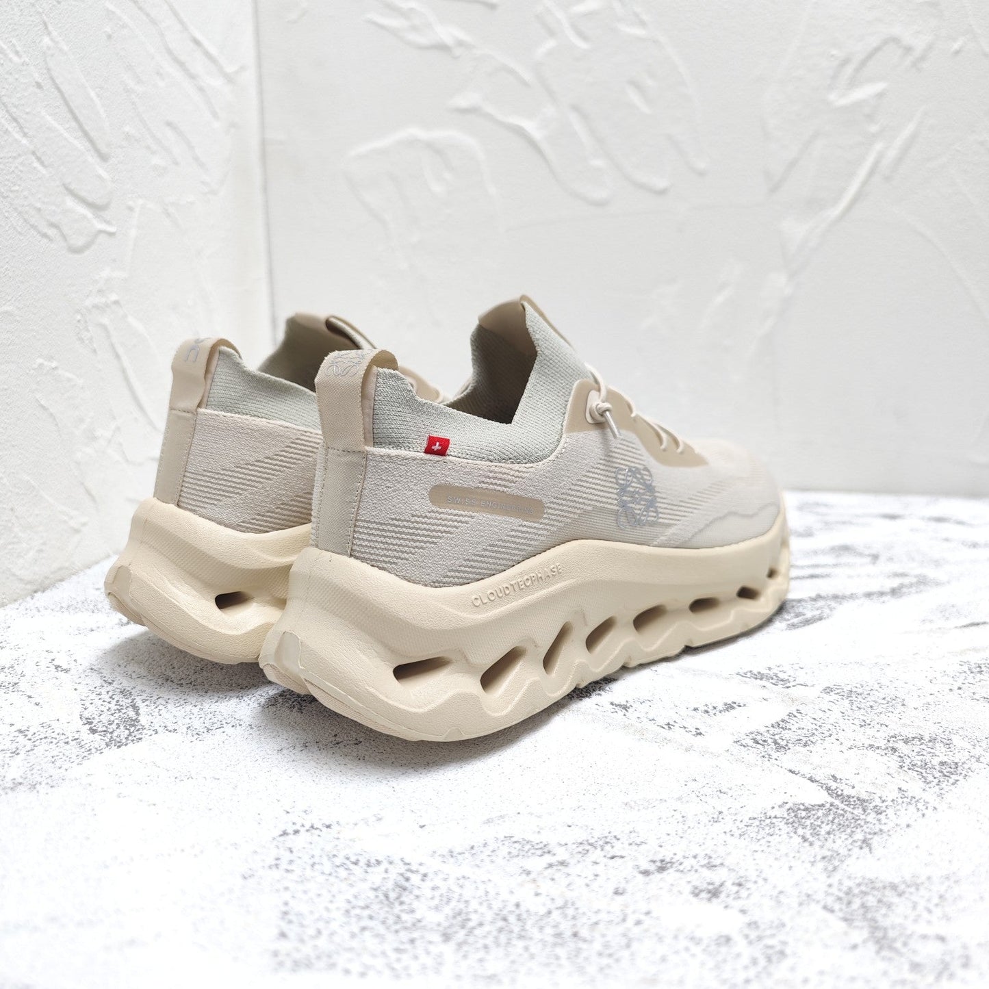 CLOUDTILT SNEAKER IN PALE GRAY RECYCLED POLYESTER - 35