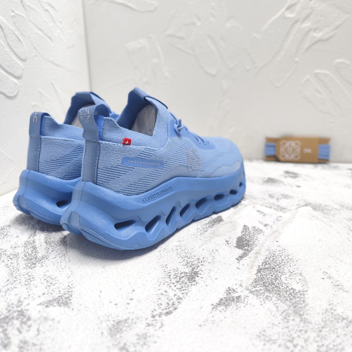 CLOUDTILT SNEAKER IN CORNFLOWER BLUE RECYCLED POLYESTER - 35