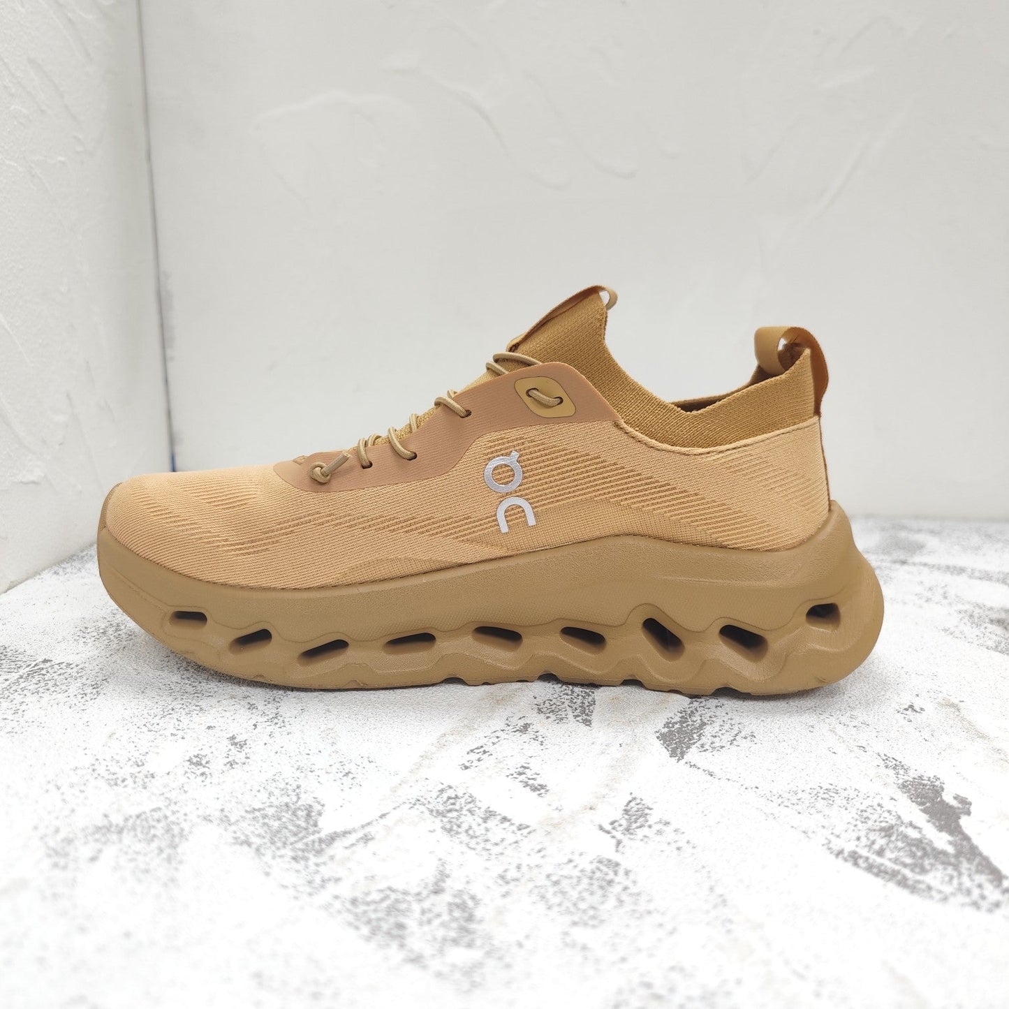 CLOUDTILT SNEAKER IN TORTILLA BROWN RECYCLED POLYESTER - 35