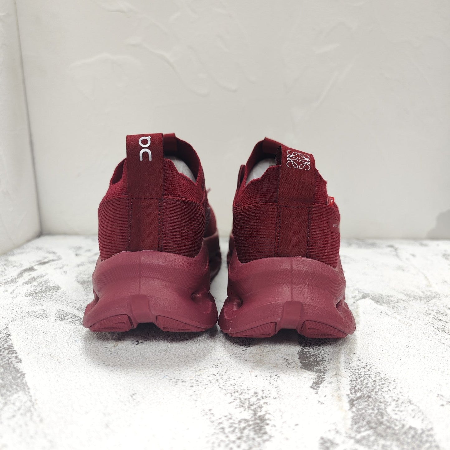 CLOUDTILT SNEAKER IN JAM RED RECYCLED POLYESTER - 35