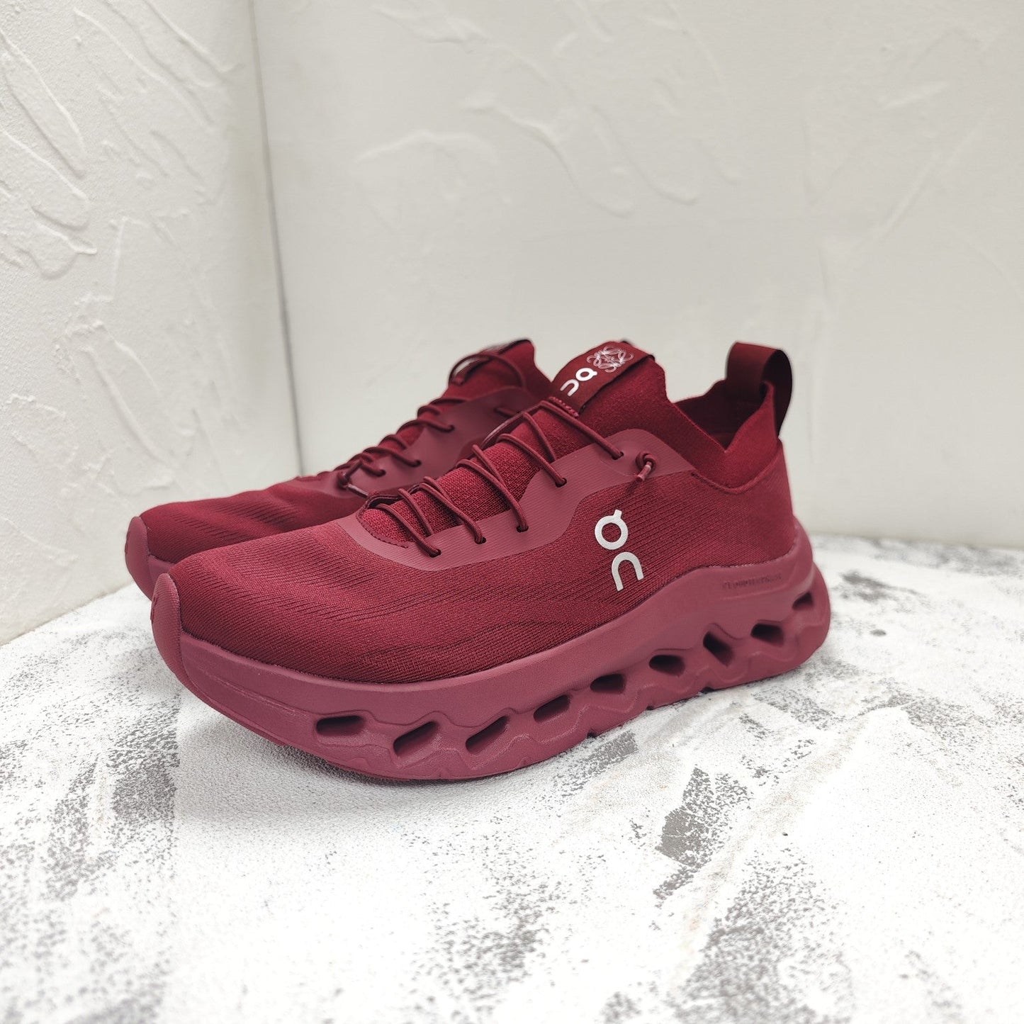 CLOUDTILT SNEAKER IN JAM RED RECYCLED POLYESTER - 35