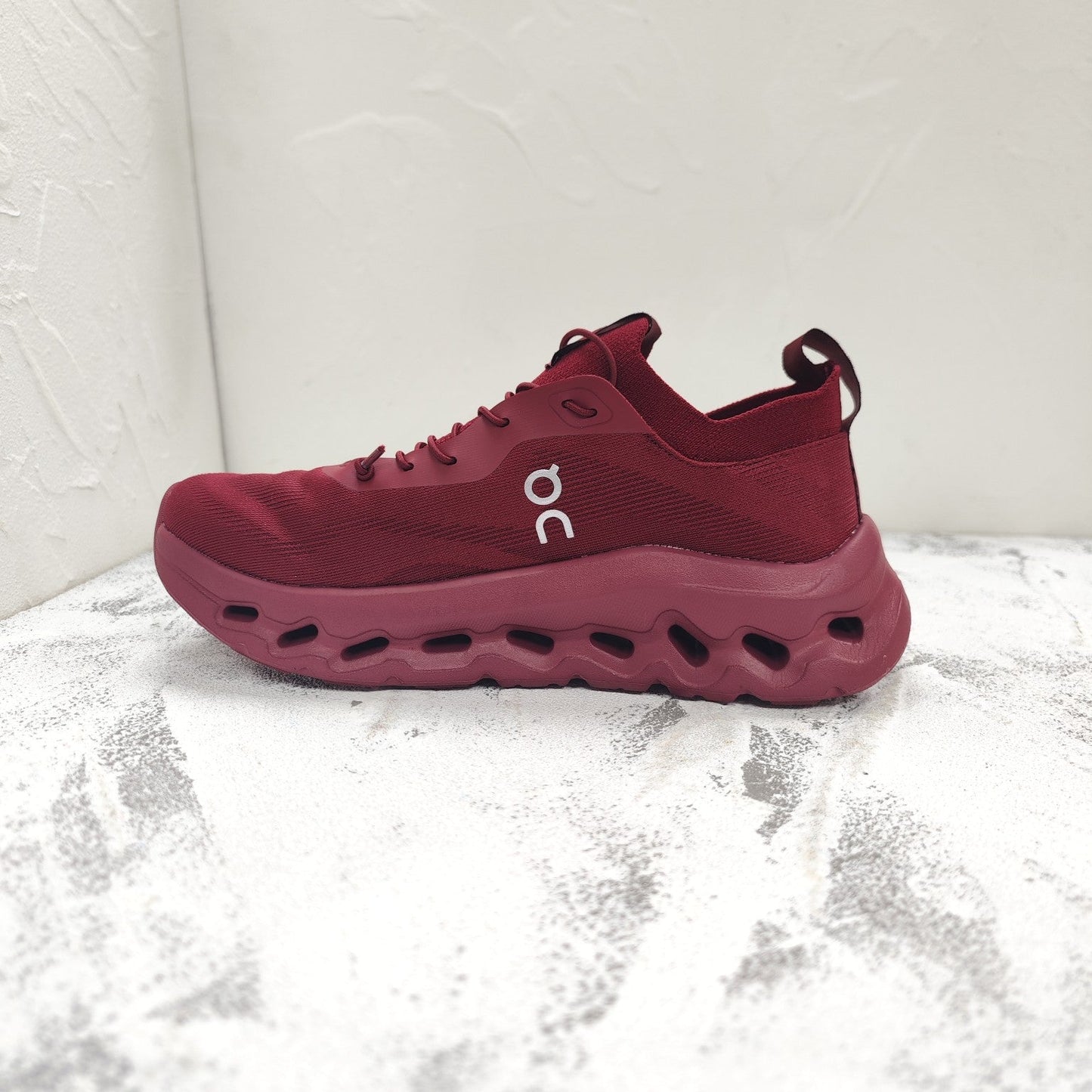 CLOUDTILT SNEAKER IN JAM RED RECYCLED POLYESTER - 35