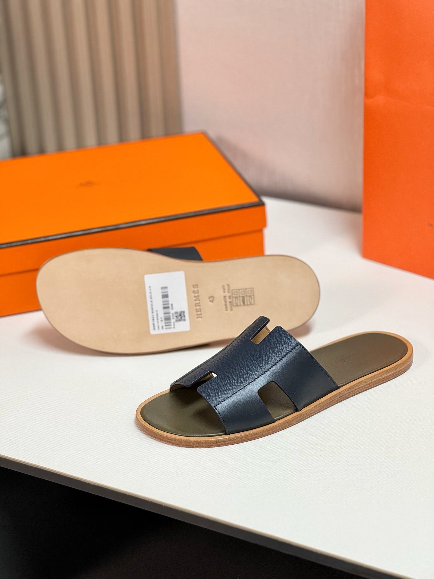 Izmir sandal crocodide black - 38