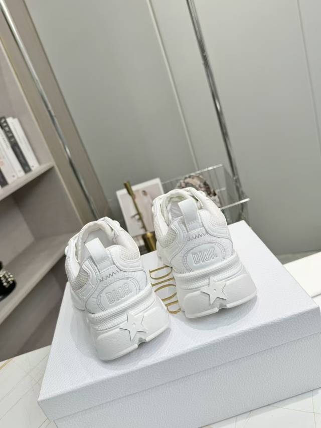 CD CHORONO SNEAKER IN WHITE MESH - 35