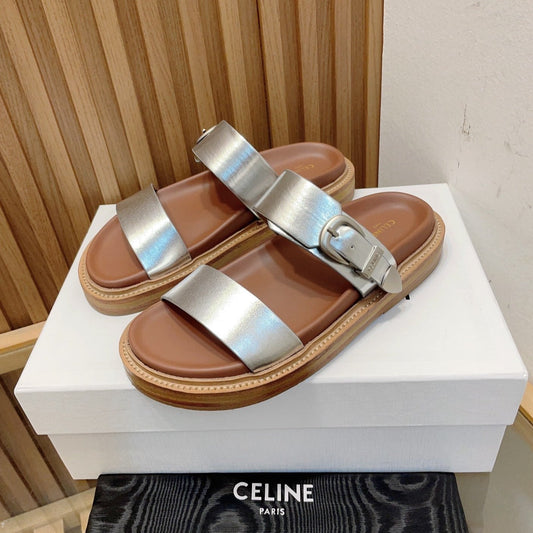 TIPPI IN CALFSKIN - VEGETAL TANNING SILVER BROWN - 35