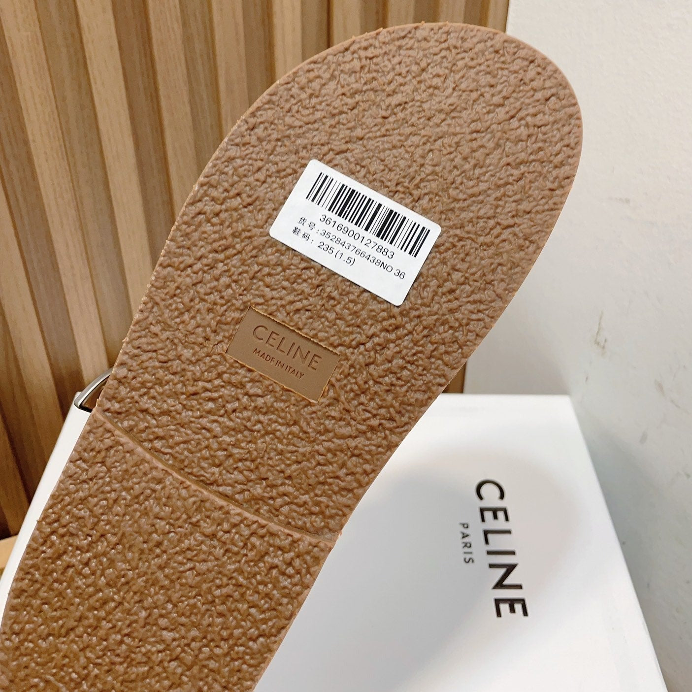 TIPPI IN CALFSKIN - VEGETAL TANNING GOLD BROWN - 35