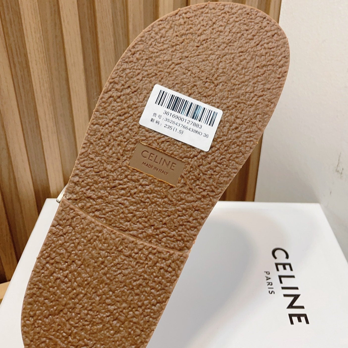 TIPPI IN CALFSKIN - VEGETAL TANNING WHITE BROWN - 35