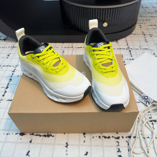 LW CLOUDTILT 2.0 SNEAKER WHITE AND LEMON POLYESTER - 35