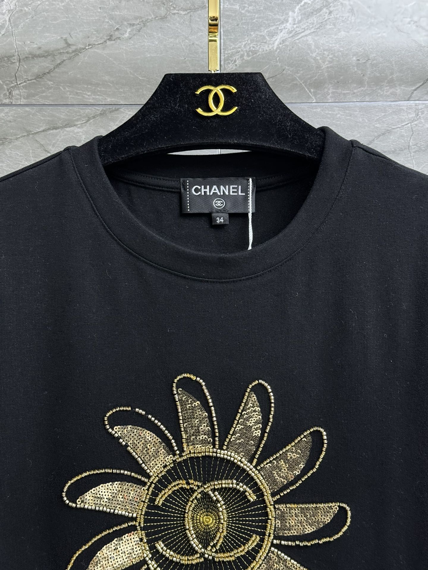 CC 2025 T-shirt Black Cotton