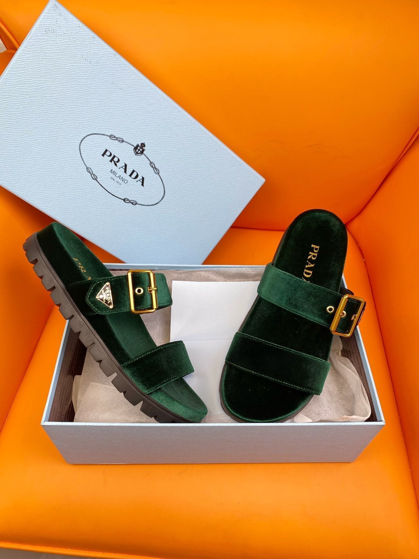 Pra Slides 10 Velvet Laurel Green - 35
