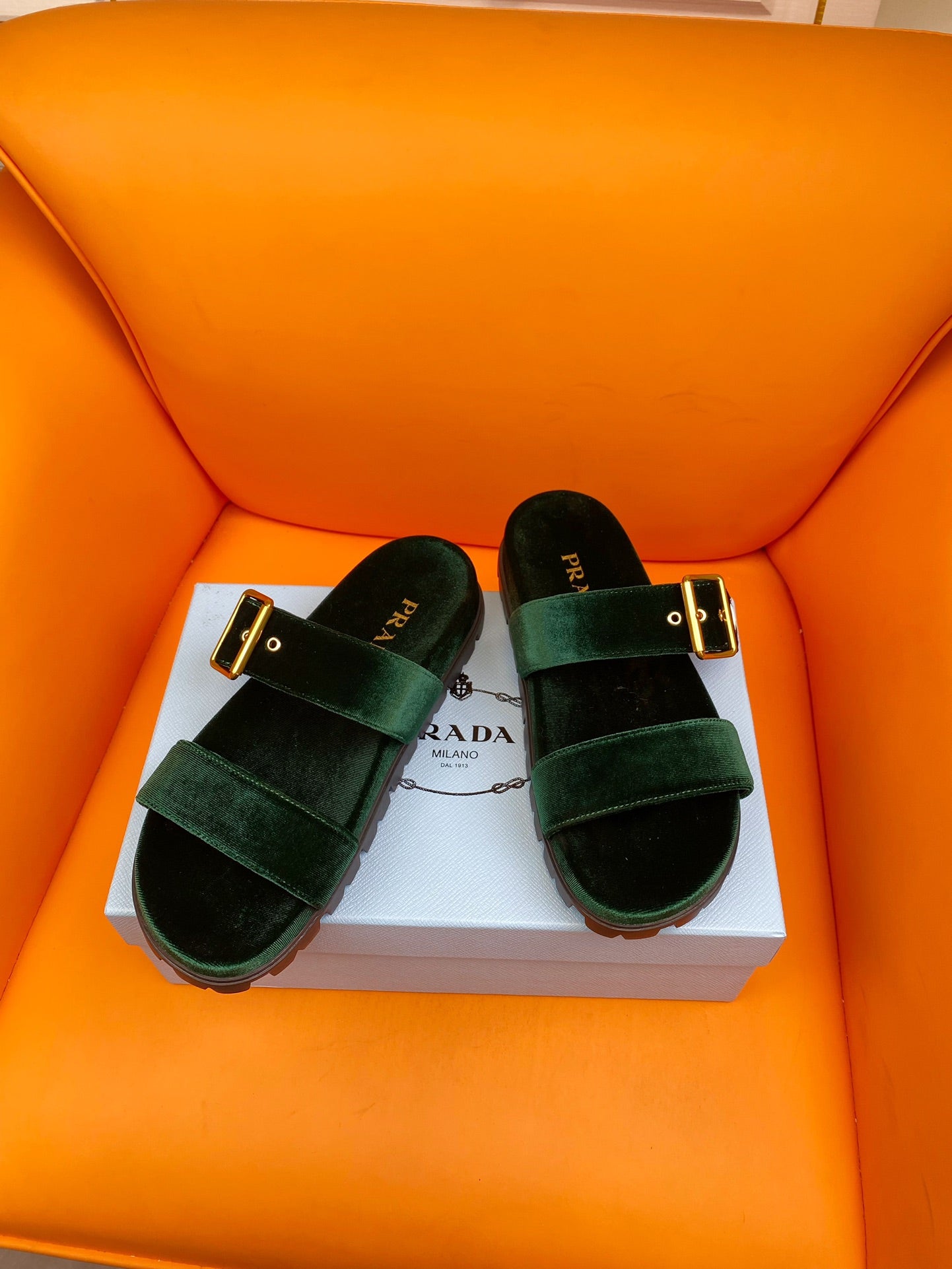 Pra Slides 10 Velvet Laurel Green - 35