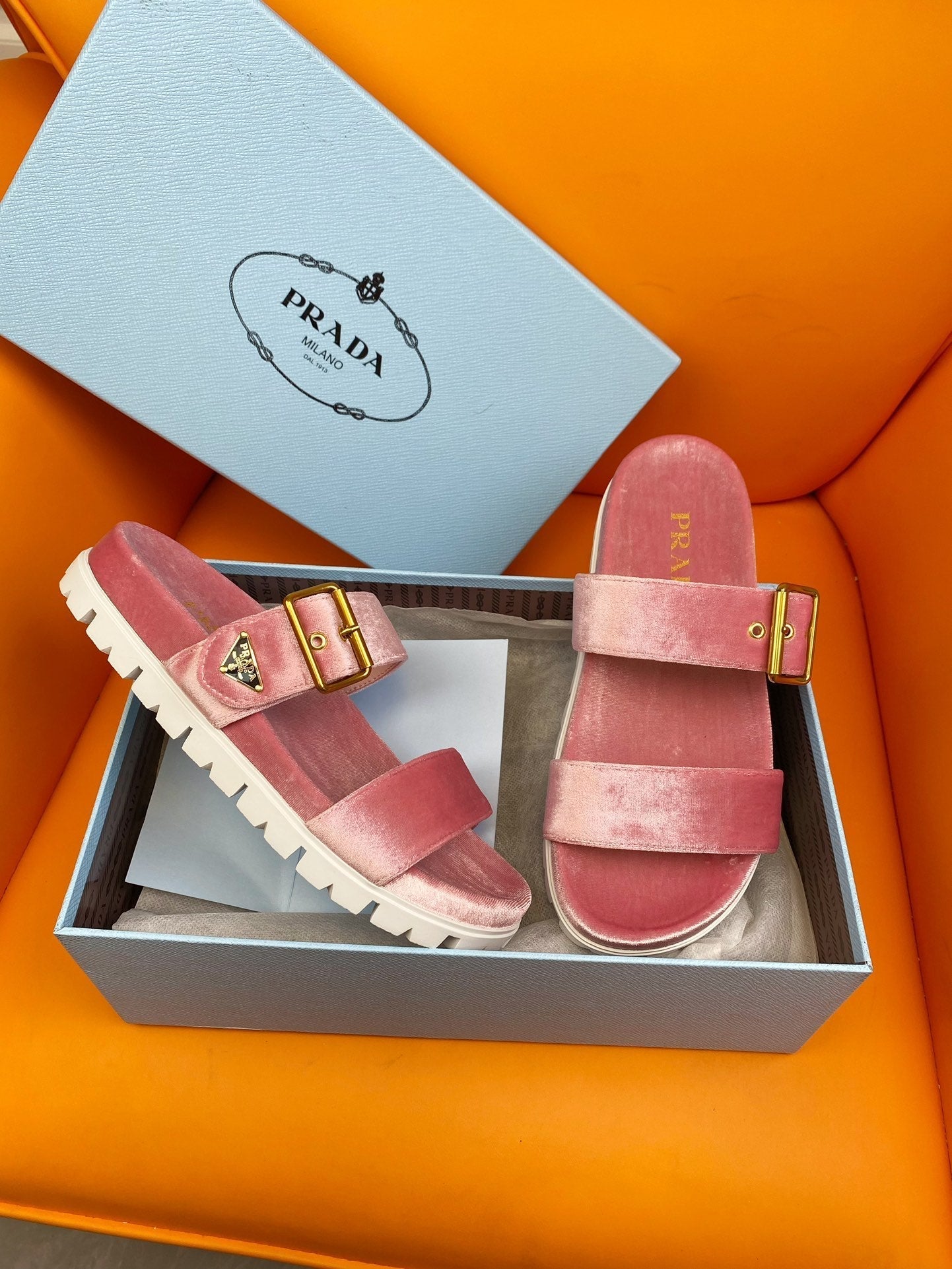 Pra Slides 10 Velvet Pink - 35