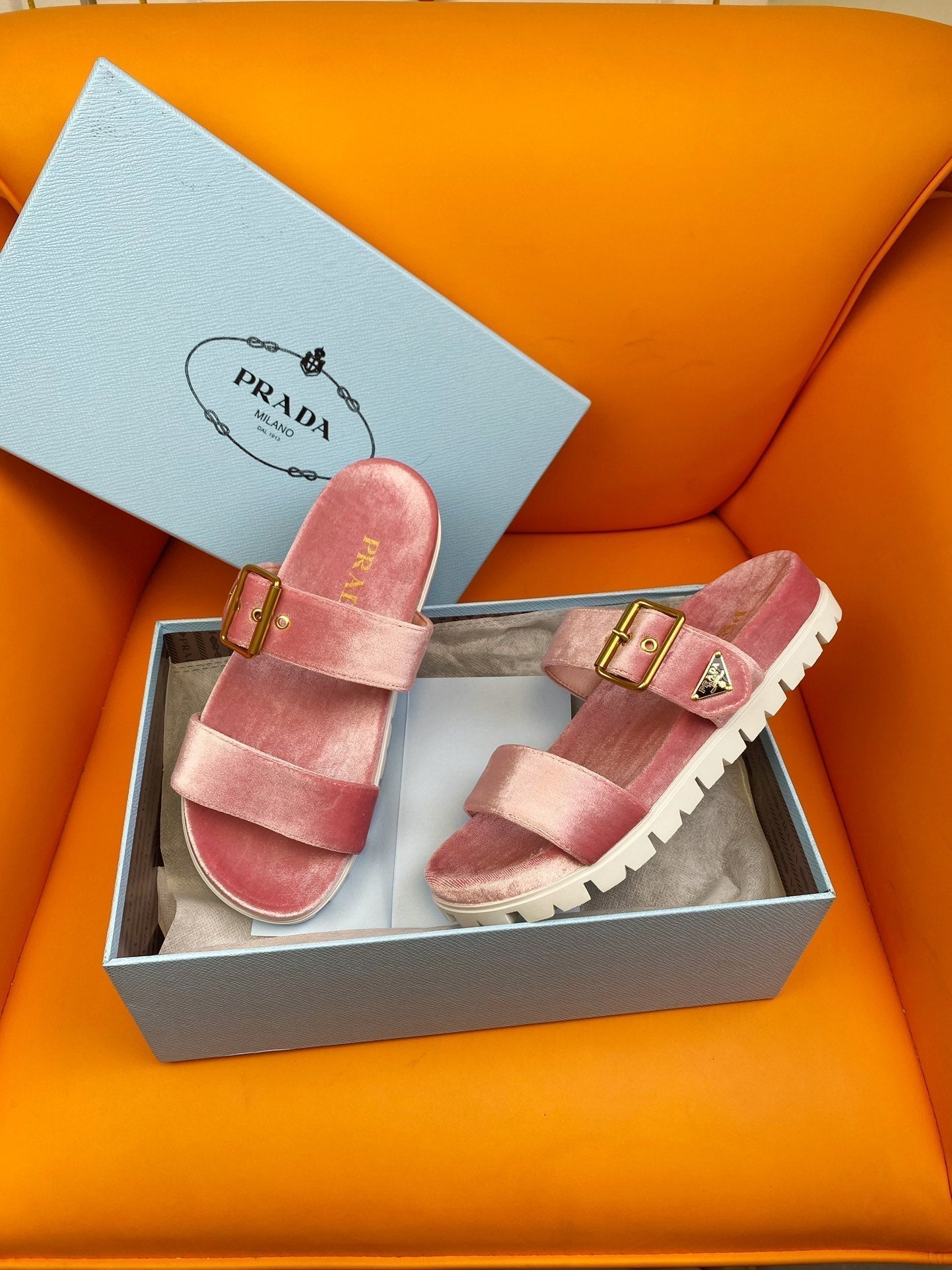 Pra Slides 10 Velvet Pink - 35