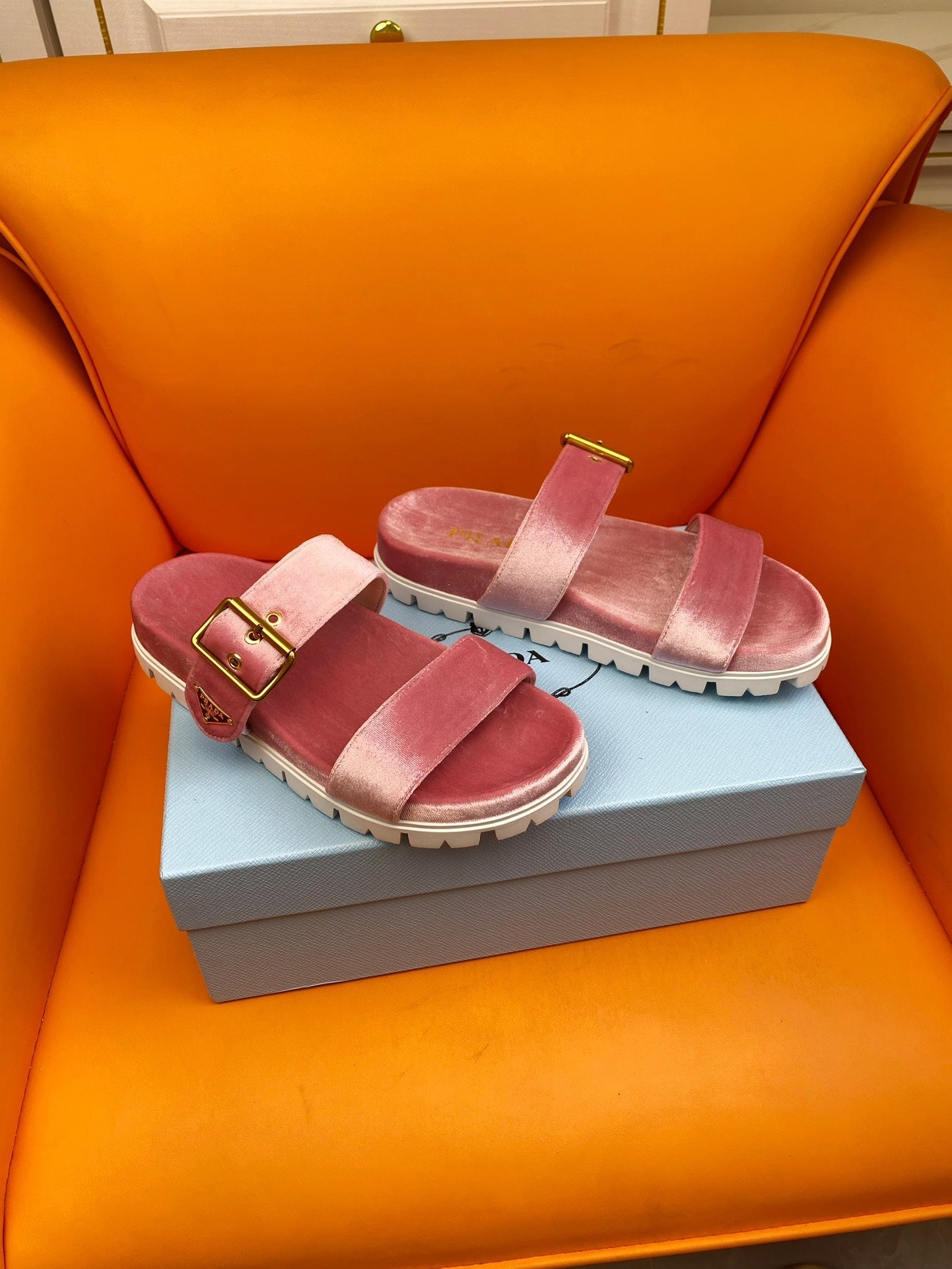 Pra Slides 10 Velvet Pink - 35