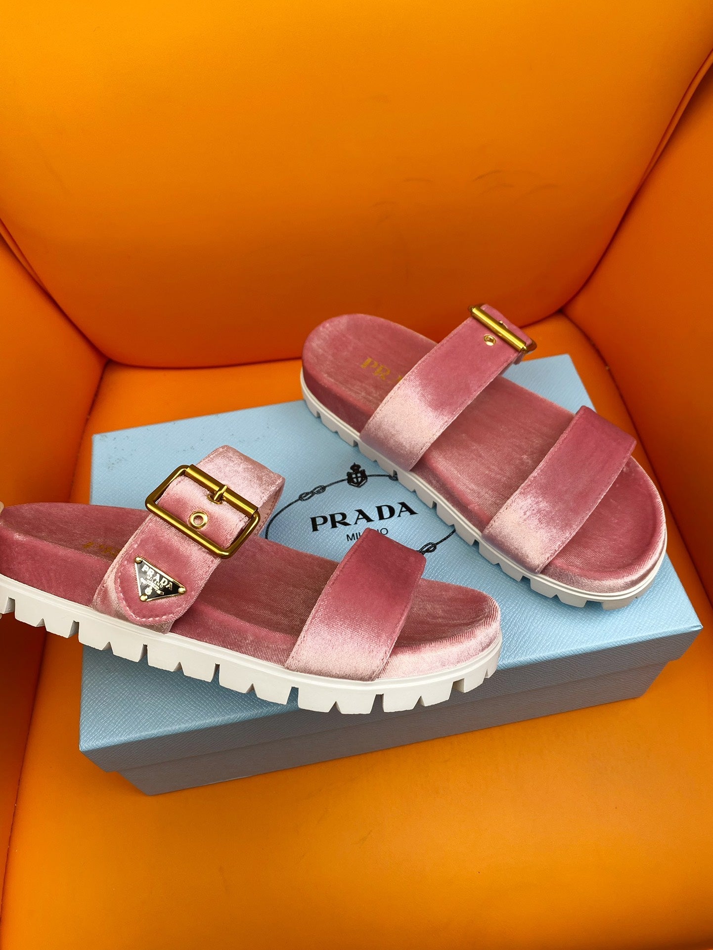 Pra Slides 10 Velvet Pink - 35
