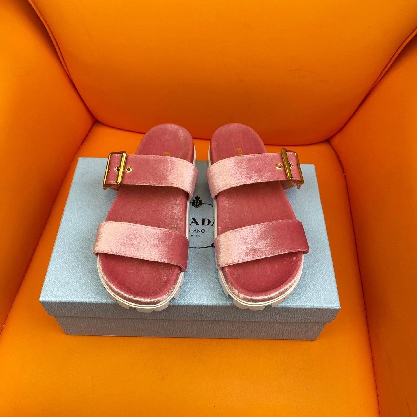 Pra Slides 10 Velvet Pink - 35