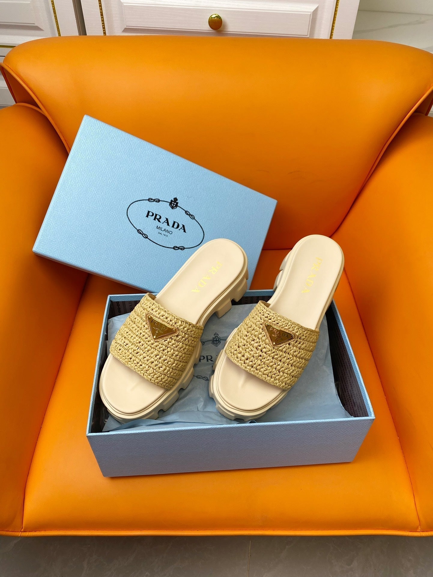 Pra Wedge Sandal 60 Beige - 35