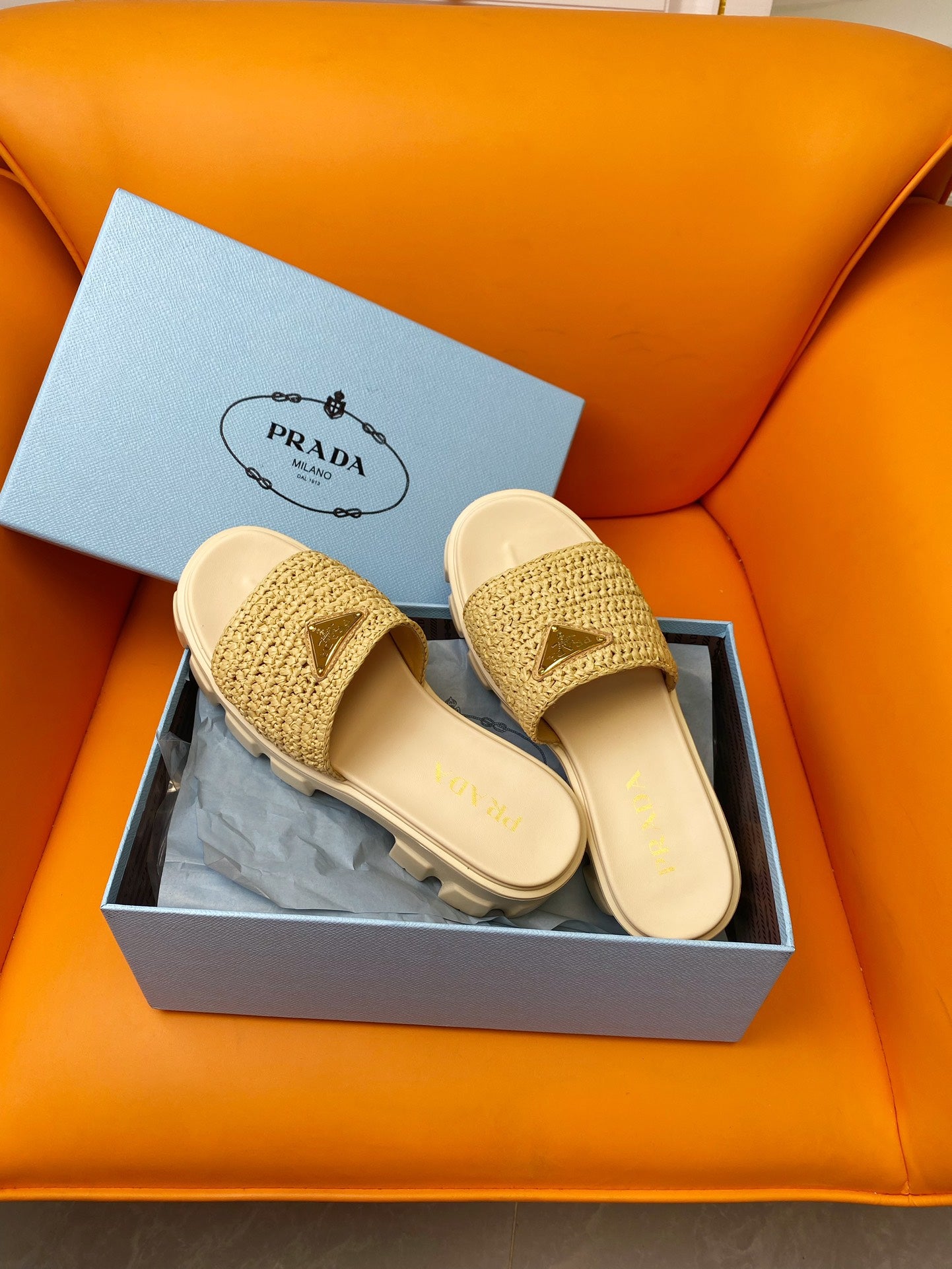 Pra Wedge Sandal 60 Beige - 35