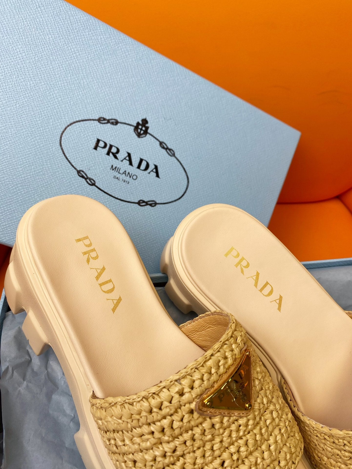 Pra Wedge Sandal 60 Beige - 35