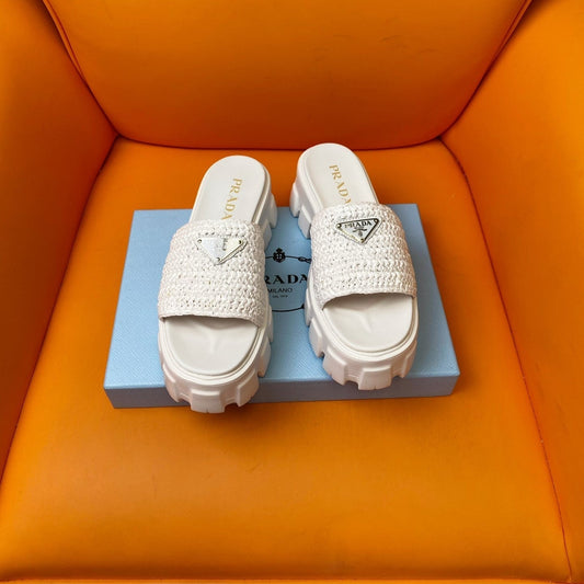 Pra Wedge Sandal 60 White - 35