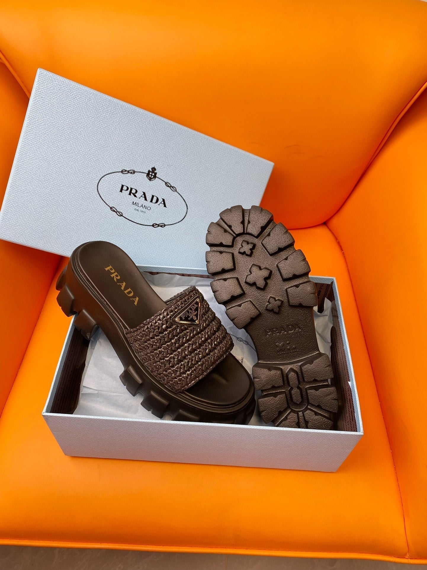 Pra Wedge Sandal 60 Chocolate - 35