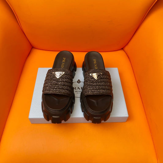 Pra Wedge Sandal 60 Chocolate - 35