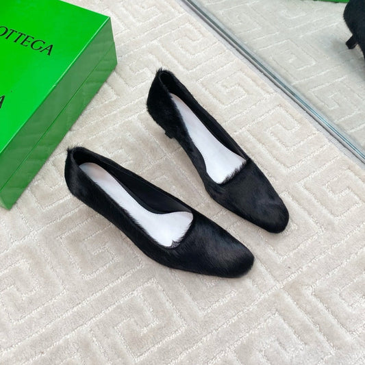 BOOGIE JAGUAR-PRINTED CALF HAIR PUMPS 45 MM BLACK - 35