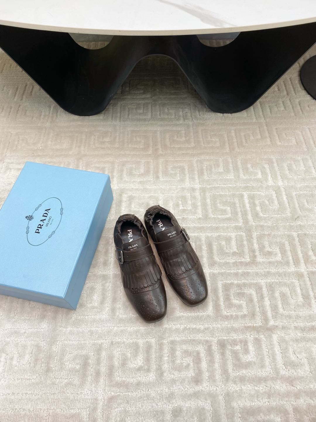TASSEL LOAFERS IN WALNUT BROWN LAMBSKIN - 35