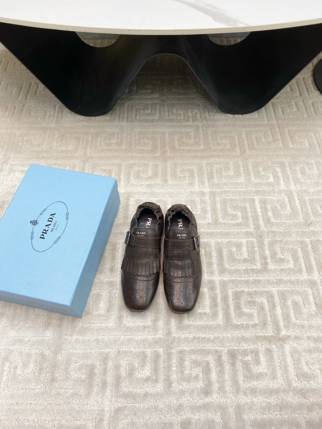 TASSEL LOAFERS IN WALNUT BROWN LAMBSKIN - 35