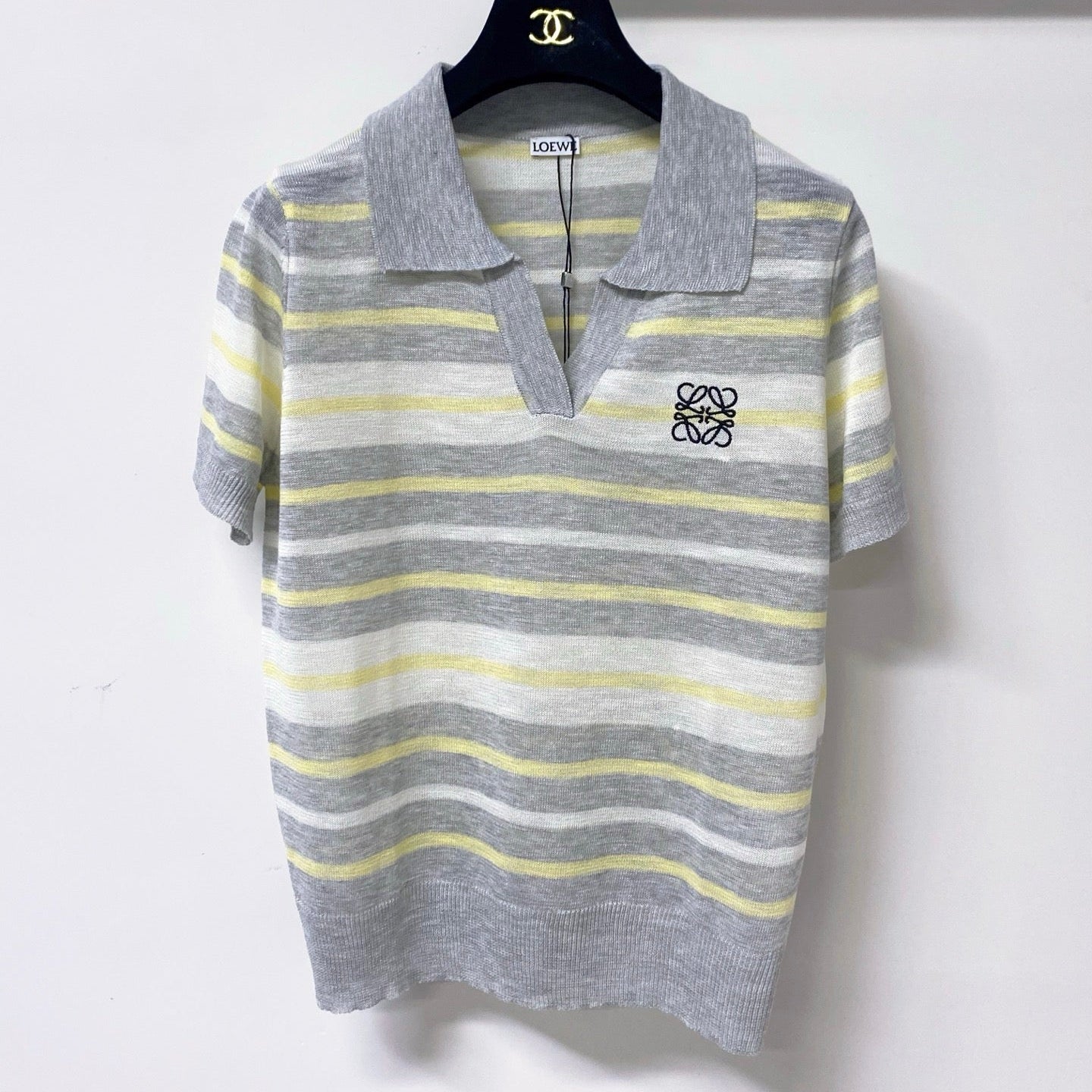 LOEWE 26S KNIT POLO SHIRT 499