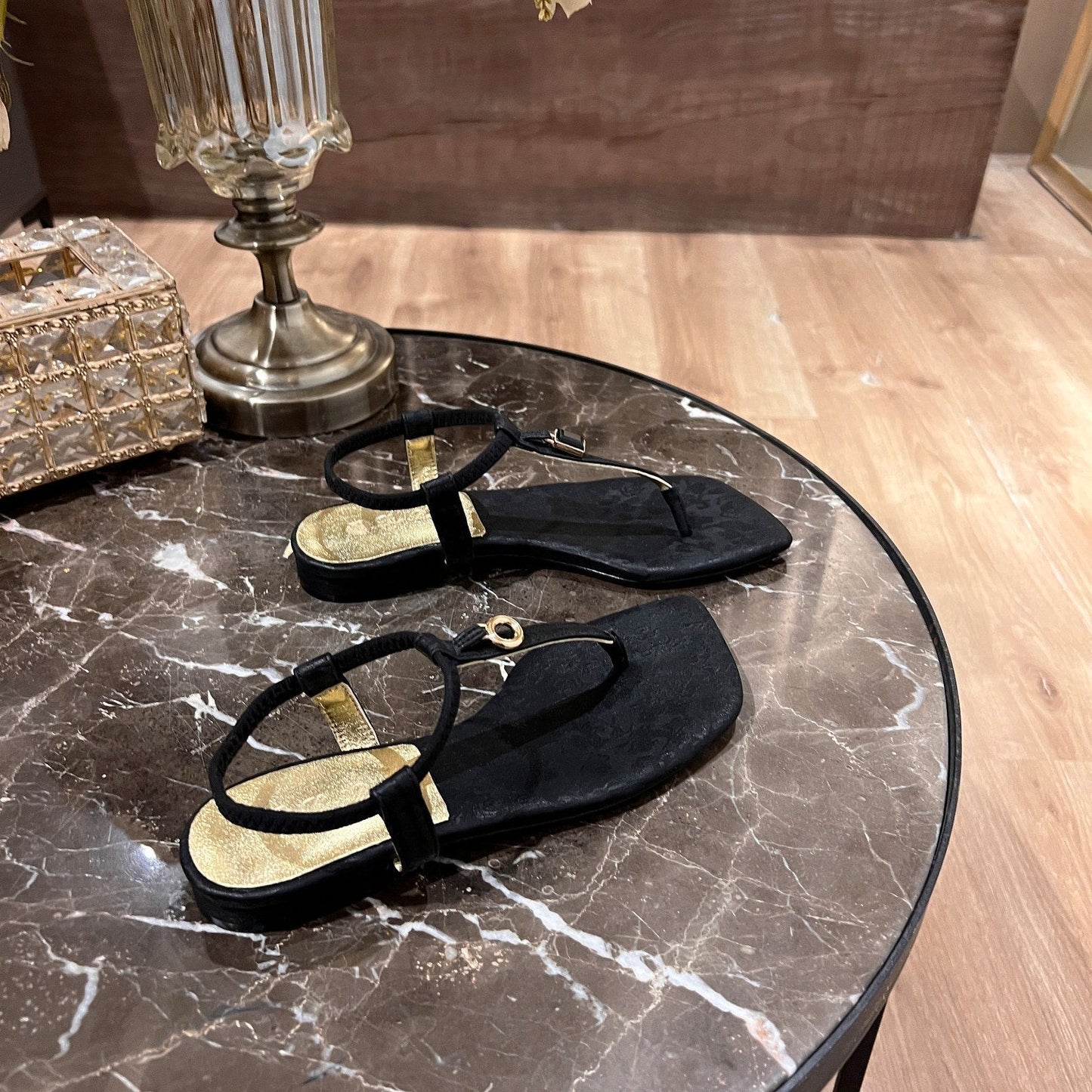 LP MINDIL SANDAL BLACK SILK - 35