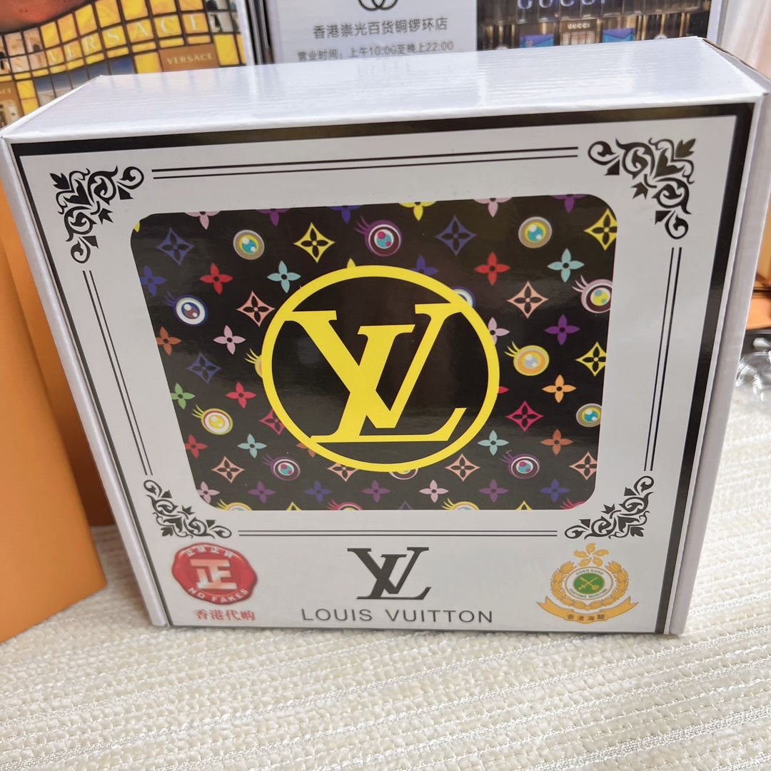 LV 25S BELT 38 MM IN DARK CHARCOAL GRAY CALFSKIN 593281 - 26-28