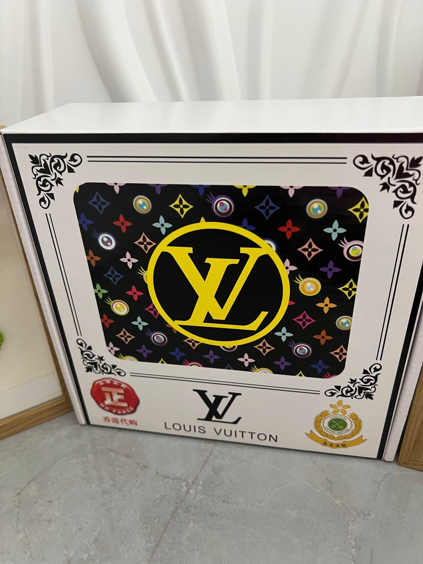 LV 25S BELT 38 MM IN BLACK CALFSKIN STAMP LOGO 593296 - 26-28