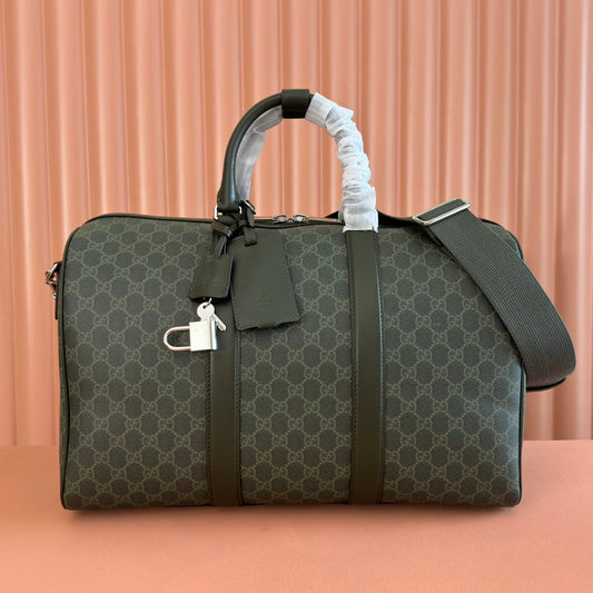 GUCCI 25S СЕРЕДНЯ СУМКА OPHIDIA 45 СМ З ТЕЛЯЧОЇ ШКІРИ КОЛЬОРУ МОХУ