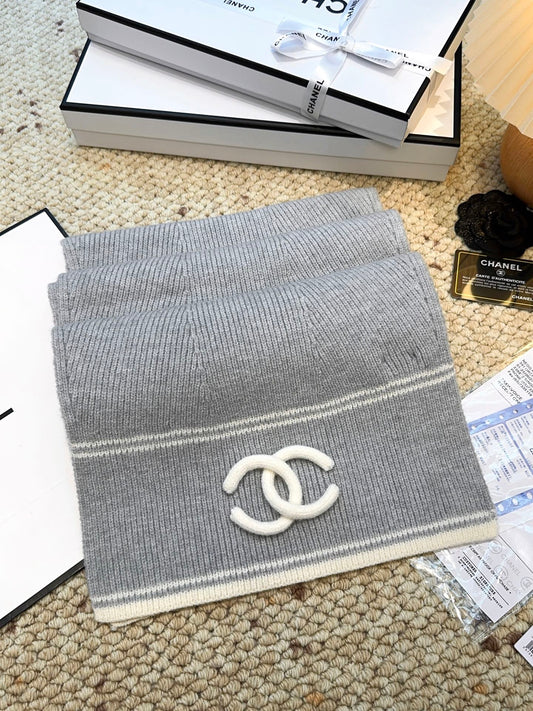 ШАРФ CHANEL 25S 175 З КАШМІРУ 932234