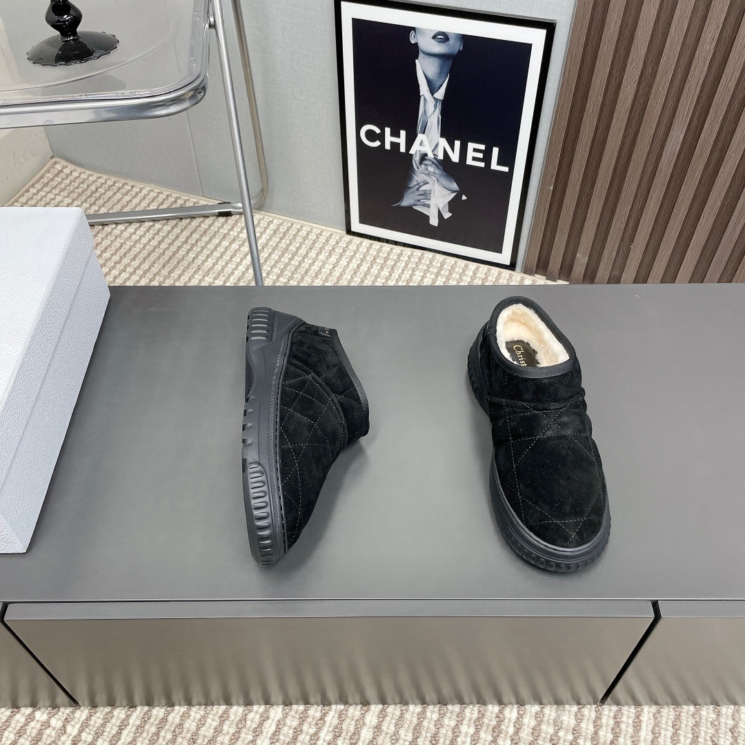 FROST SHOES IN BLACK CANNAGE SUEDE - 35