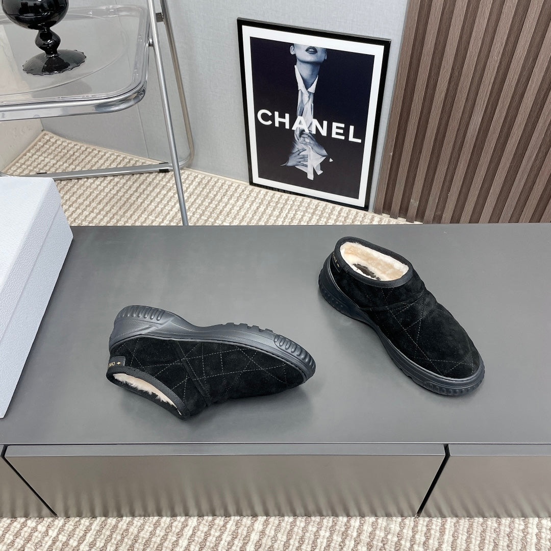 FROST SHOES IN BLACK CANNAGE SUEDE - 35