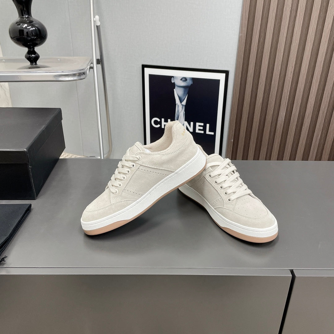 SL/61 SNEAKERS IN PALE GRAY SUEDE - 35