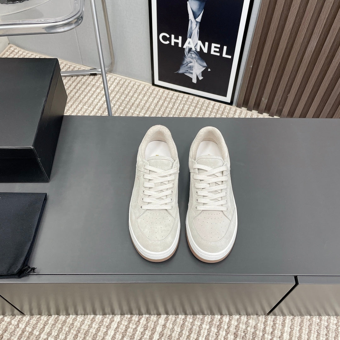 SL/61 SNEAKERS IN PALE GRAY SUEDE - 35