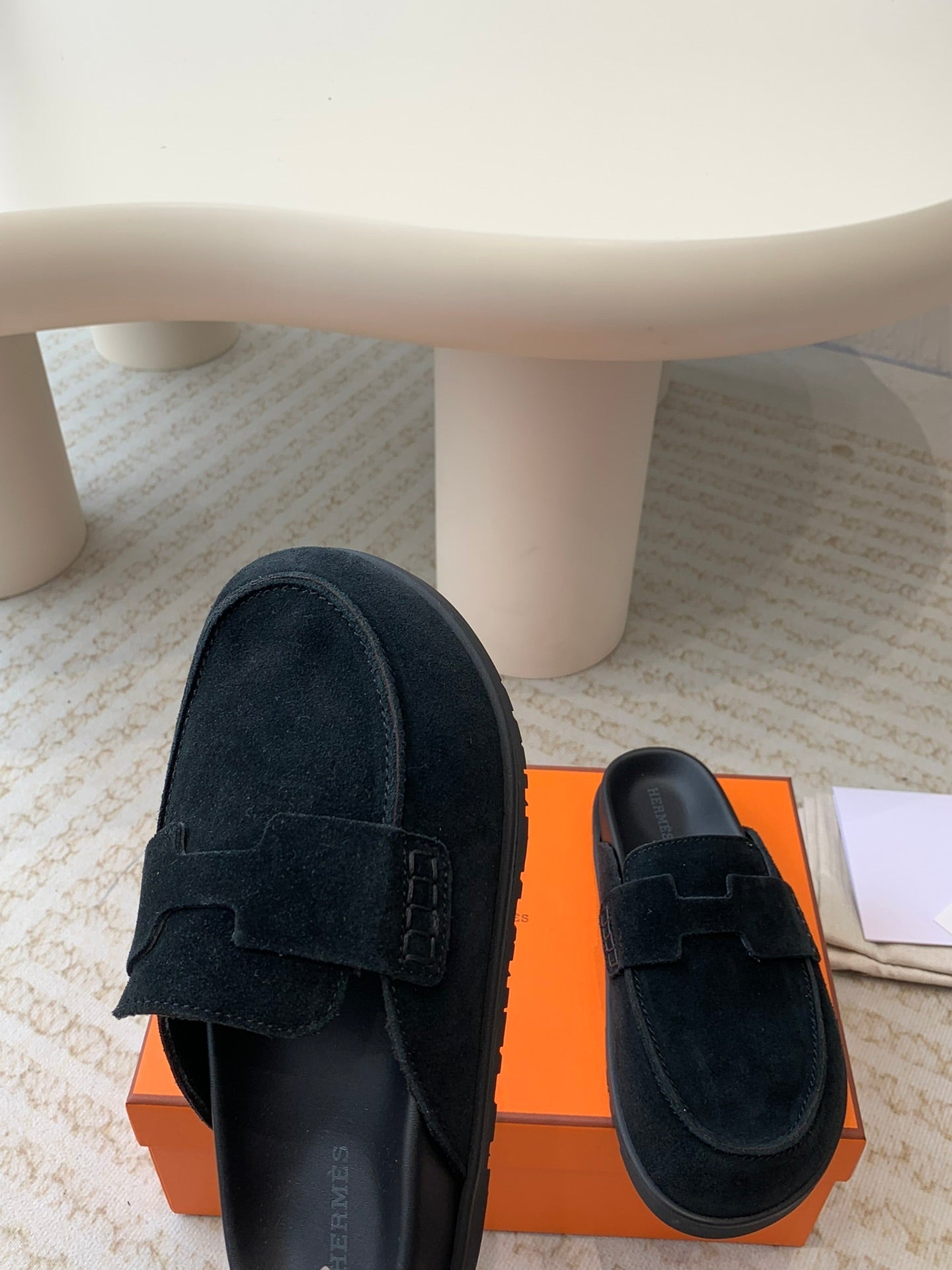 G0 MULE BLACK SUEDE - 35