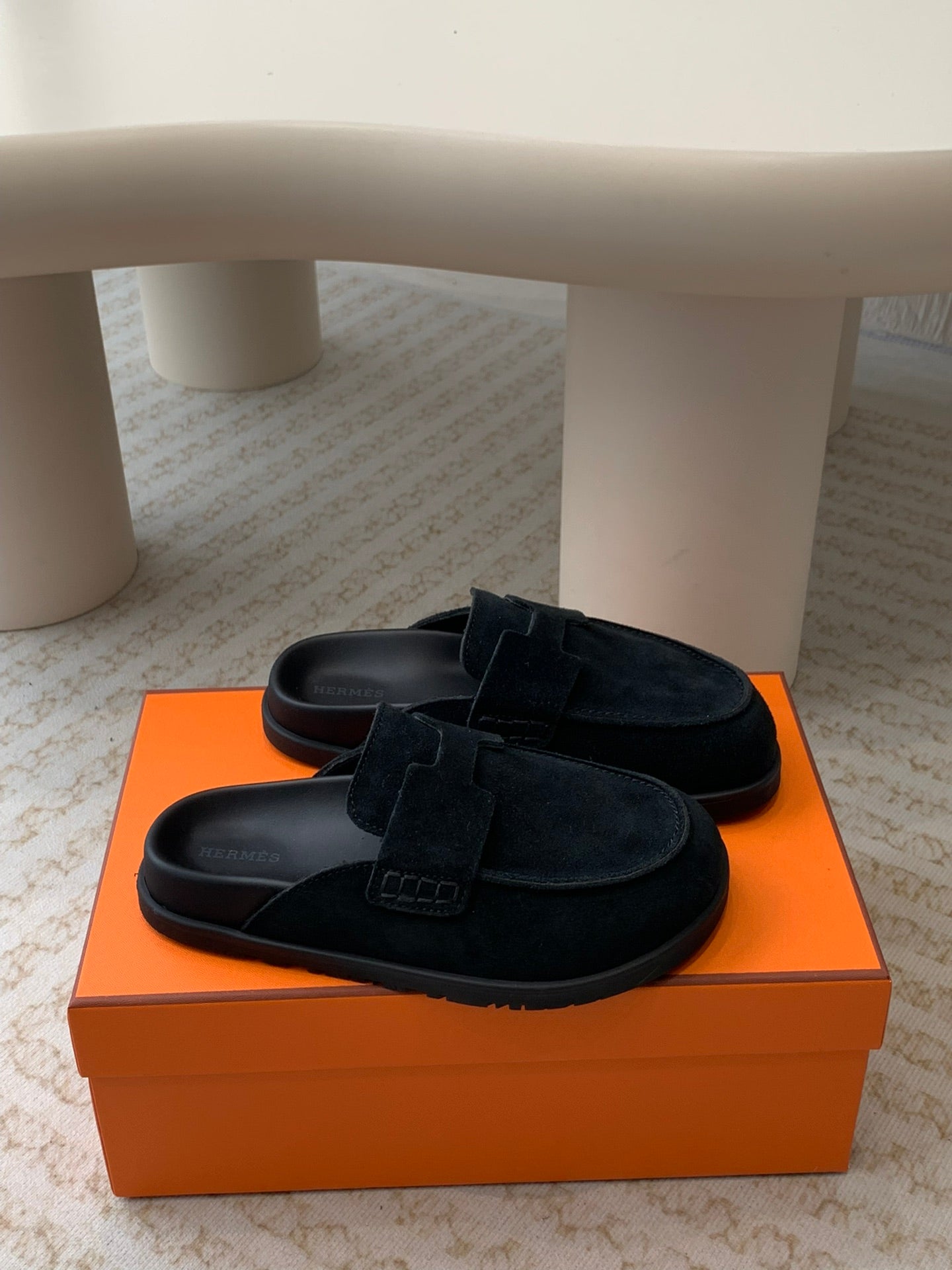 G0 MULE BLACK SUEDE - 35